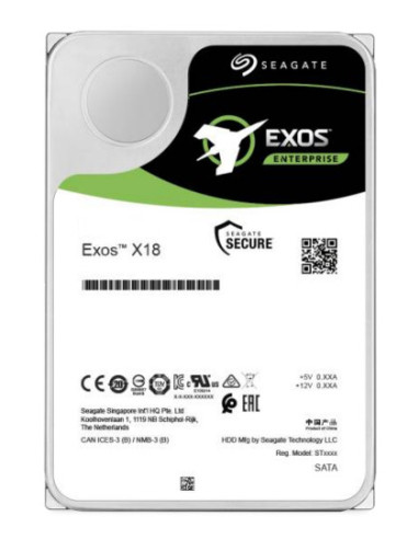 Seagate Exos X18 disco rigido interno 10 TB 7200 Giri min 256 MB 3.5" SAS