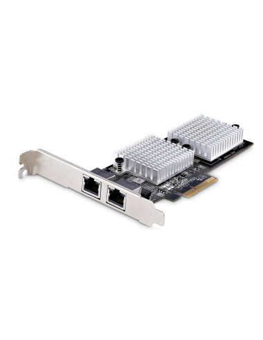 StarTech.com Scheda di Rete PCIe 10GbE a 2 Porte - Scheda di Espansione Ethernet Gigabit per PC Server, Adattatore di Rete PCI