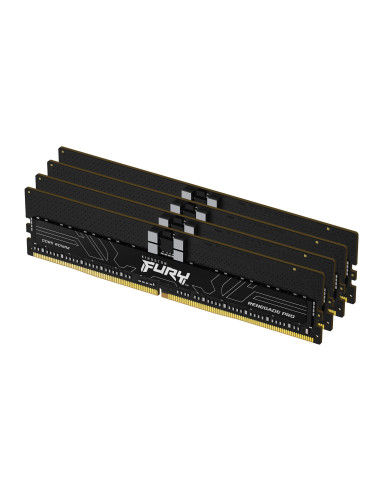 Kingston Technology FURY 64GB 4800MT s DDR5 ECC Reg CL36 DIMM (Kit da 4) Renegade Pro PnP