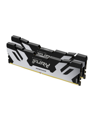 Kingston Technology FURY 96GB 6000MT s DDR5 CL32 DIMM (Kit da 2) Renegade Silver XMP