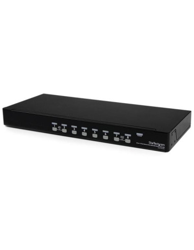 StarTech.com Switch KVM USB 8 porte, montabile a rack 1U, con OSD