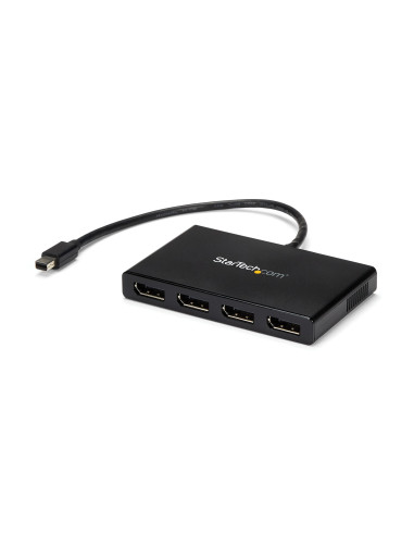 StarTech.com Adattatore multi-monitor a 4 porte - Mini DisplayPort a DisplayPort MST Hub - 4x 1080p - Splitter video in