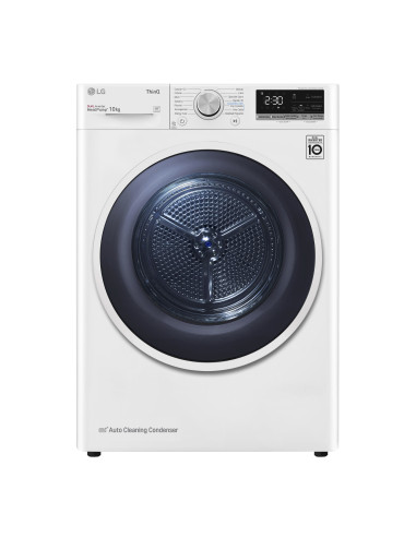 LG RH10V9AV4W asciugatrice Libera installazione Caricamento frontale 10 kg A+++ Bianco