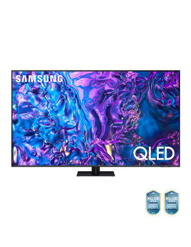 Samsung Q70D TV QLED 4K 85” QE85Q70DATXZT Smart TV Wi-Fi Black 2024, Quantum Processor 4K, 4K AI Upscaling, AirSlim Design, OTS