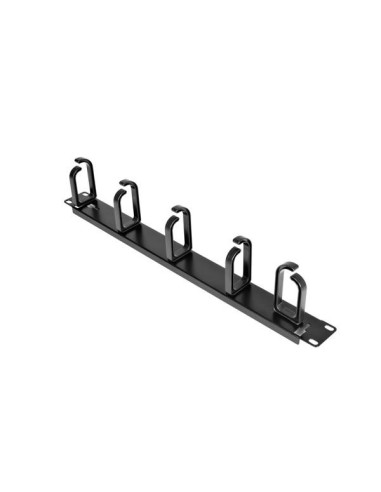 StarTech.com Pannello gestione cavi 1U 19" per rack con anelli guida in metallo