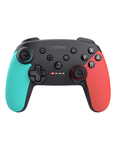 Trust GXT 1246B Muta Nero, Blu, Rosso Bluetooth Gamepad Nintendo Switch, Nintendo Switch Lite