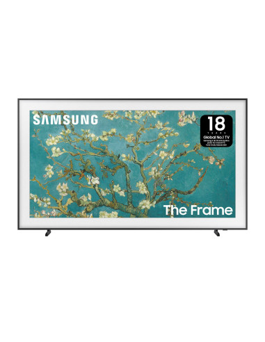 Samsung Lifestyle TV QE32LS03CBUXZT The Frame QLED Full HD, Smart TV 32" Matte Display, OTS Lite, Black 2023