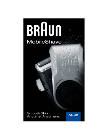 Braun MobileShave Rasoio portatile PocketGo M90