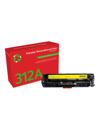 Everyday Toner rigenerato ™ di Xerox Giallo compatibile con HP 312A (CF382A), Capacità standard