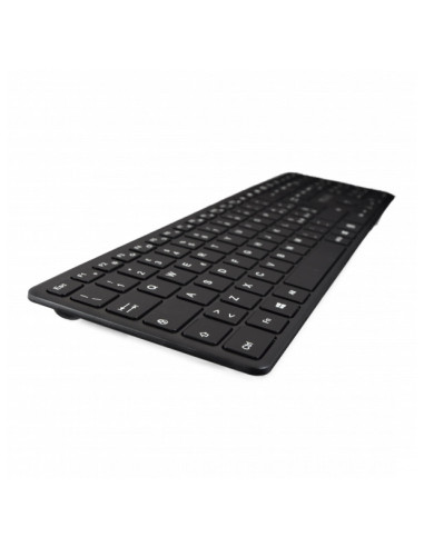 V7 Tastiera Bluetooth KW550ITBT da 2,4 GHZ a due modalità, QWERTY italiano - Nero