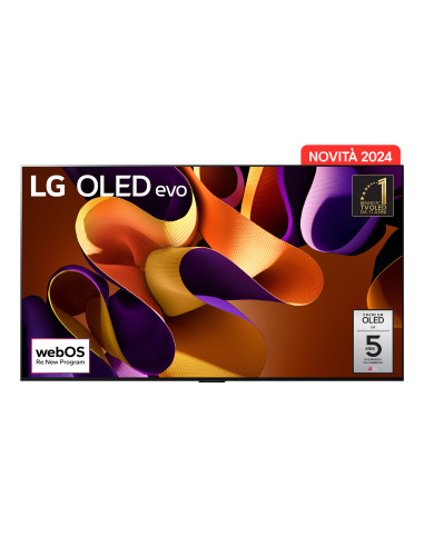 LG OLED evo G4 AI 55'' Serie OLED55G45LW, 4K, 4 HDMI, Dolby Vision, SMART TV 2024