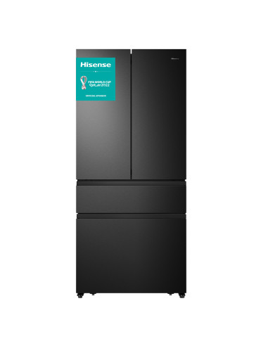 Hisense RF540N4SBF2 frigorifero side-by-side Libera installazione 533 L E Nero