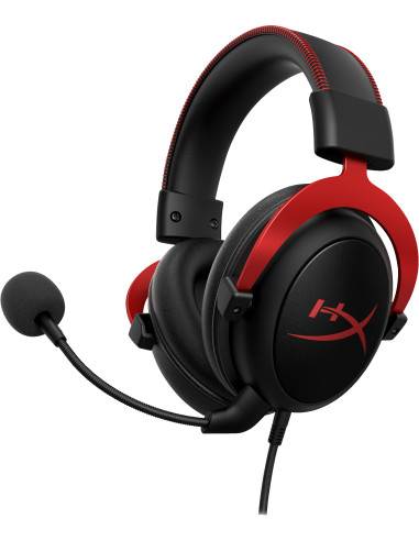 HyperX Cloud II – Cuffie da gaming (nero-rosso)