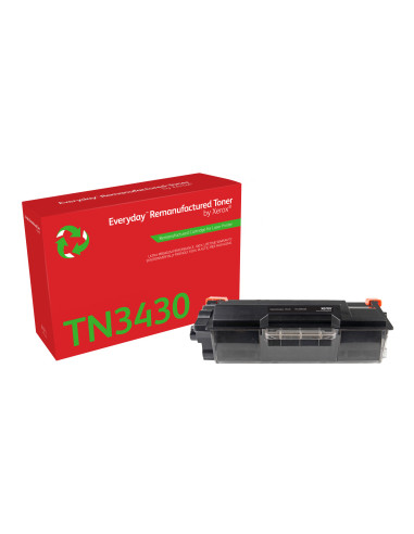 Everyday Toner rigenerato ™ di Xerox Mono compatibile con Brother TN-3430, Capacità standard