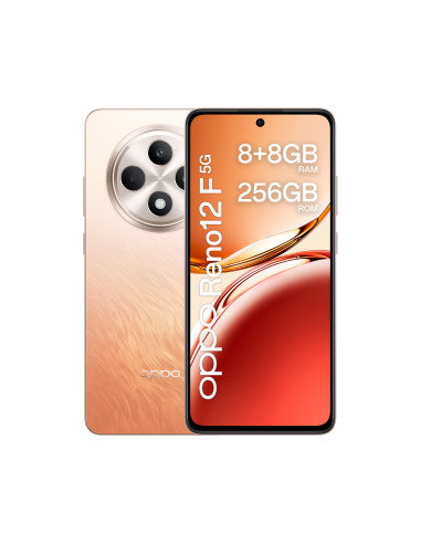 OPPO Reno12 F 5G AI Smartphone, Tripla fotocamera 50+8+2MP, Selfie 32MP, Display 6.67” 120HZ AMOLED FHD+, 5000mAh, RAM 16 GB