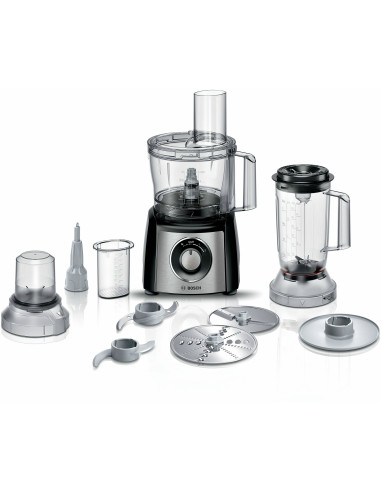 Bosch MCM3501M Food processor MultiTalent 3 800 W Nero, Inox spazzolato