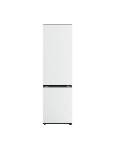 LG GBB72BM9DQ Frigorifero combinato, Classe D, 387L, Wi-Fi, Wine Rack, Vetro bianco satin