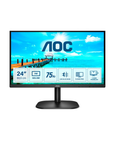 AOC B2 24B2XDM Monitor PC 60,5 cm (23.8") 1920 x 1080 Pixel Full HD LCD Nero