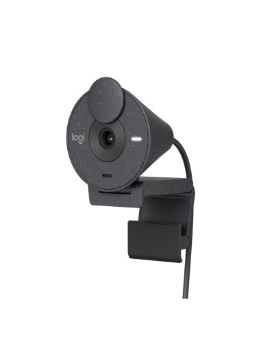 Logitech Brio 300 webcam 2 MP 1920 x 1080 Pixel USB-C Grafite