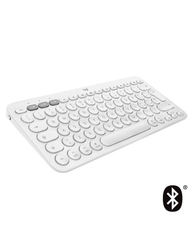 Logitech K380 Tastiera Bluetooth Multidispositivo per Mac, Sottile e Compatta, Easy-Switch fino a 3 Dispositivi, Compatibile