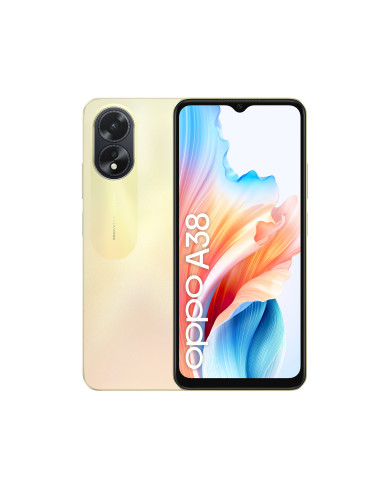 OPPO A38 4G Smartphone, AI Doppia fotocamera 50+2MP, Selfie 5MP, Display 6.56” 90HZ LCD HD+, 5000mAh, RAM 8 GB (4+4) + ROM