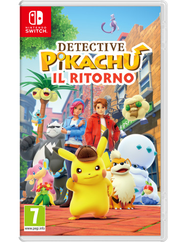 Nintendo Detective Pikachu  Il Ritorno Standard Tedesca, Inglese, ESP, Francese, ITA, Giapponese, Coreano Nintendo Switch