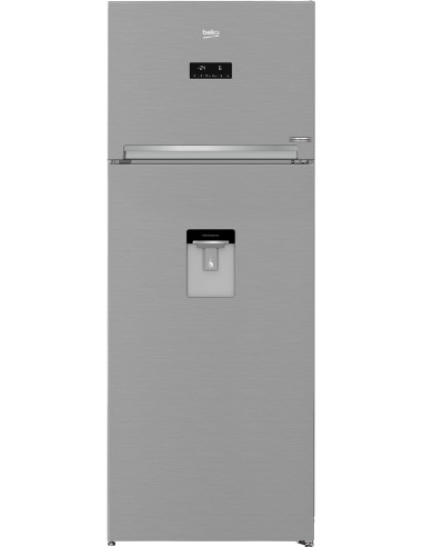 Beko RDNE455E30DZXBN Libera installazione 402 L F Metallico