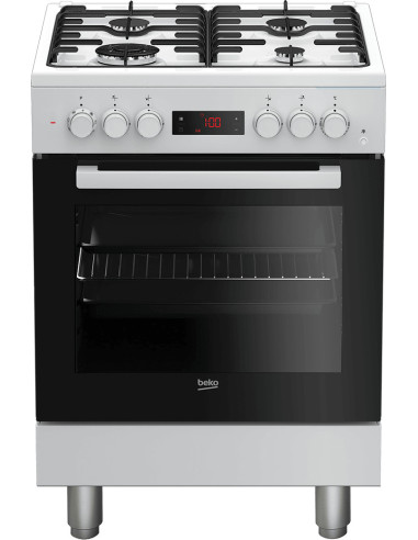 Beko FSE62110DWF Cucina Elettrico Gas Bianco