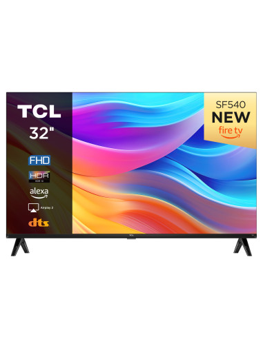 TCL SF5 Serie Smart TV Full HD 32" 32SF540, HDR 10, Dolby Audio, Multisound, Fire TV