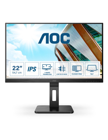 AOC P2 22P2Q LED display 54,6 cm (21.5") 1920 x 1080 Pixel Full HD Nero