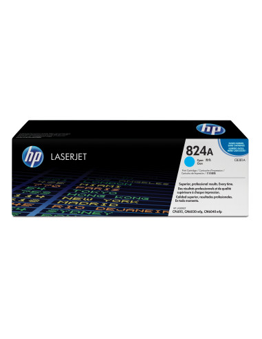 HP Cartuccia Toner originale ciano LaserJet 824A