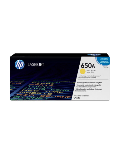 HP Cartuccia Toner originale giallo LaserJet 650A