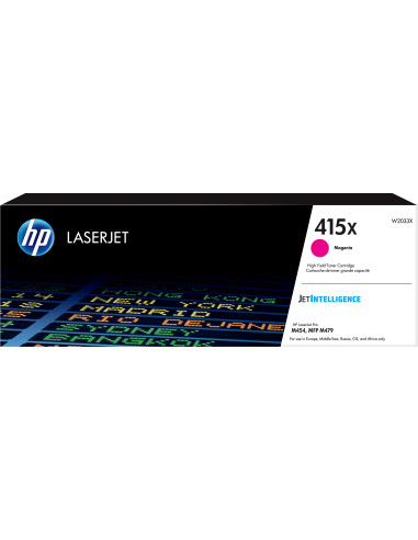 HP Cartuccia toner magenta originale LaserJet 415X ad alta capacità