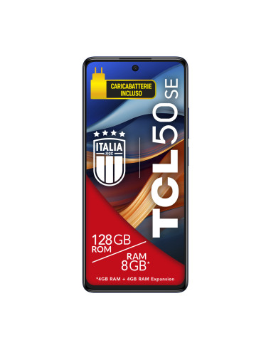 TCL 50 SE 17,2 cm (6.78") Doppia SIM Android 14 4G USB tipo-C 4 GB 128 GB 5010 mAh Blu