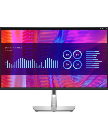 DELL P Series P3223DE LED display 80 cm (31.5") 2560 x 1440 Pixel Quad HD LCD Nero