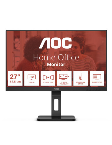 AOC E3 27E3QAF LED display 68,6 cm (27") 1920 x 1080 Pixel Full HD Nero