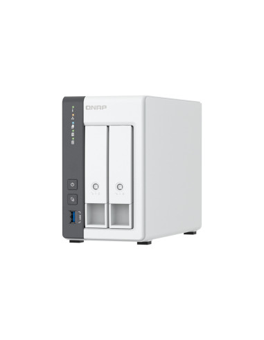 QNAP TS-216G server NAS e di archiviazione Tower Cortex-A Cortex-A55 4 GB HDD Bianco