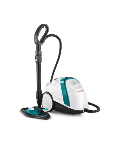 Polti Vaporetto Smart 100_T Pulitore a vapore cilindrico 1500 W Blu, Bianco