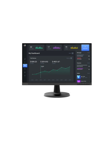 Lenovo Monitor D24-45 23.8" FHD 75 Hz 4ms Garanzia 3 anni