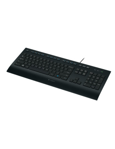 Logitech K280E Pro f  Business tastiera Ufficio USB QWERTY Italiano Nero