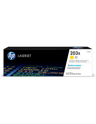 HP LaserJet Cartuccia toner giallo originale ad alta capacità 203X