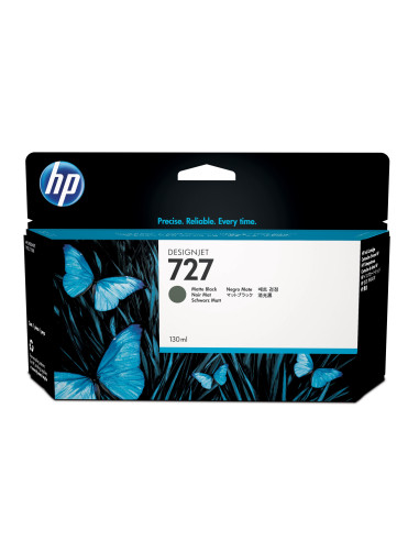 HP Cartuccia inchiostro nero opaco DesignJet 727, 130 ml