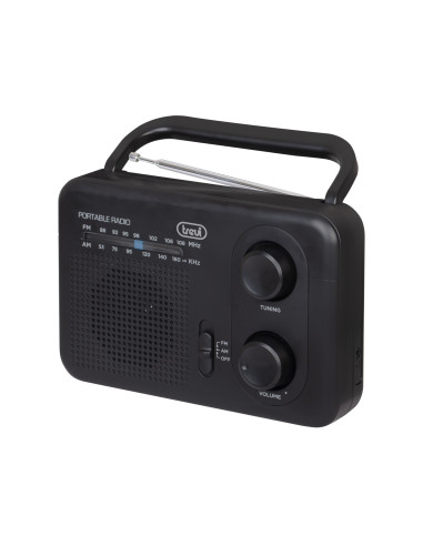 Trevi 0RA7F6400 radio Portatile Analogico Nero