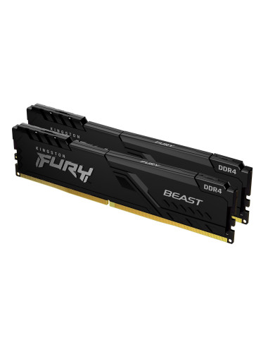 Kingston Technology FURY Beast 16GB 3600MT s DDR4 CL17 DIMM (Kit da 2) Black