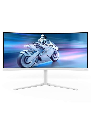 Philips 34M2C5501A 00 Monitor PC 86,4 cm (34") 3440 x 1440 Pixel Wide Quad HD LCD Bianco