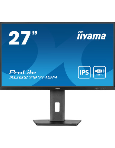 iiyama ProLite XUB2797HSN-B2 Monitor PC 68,6 cm (27") 1920 x 1080 Pixel Full HD LED Nero