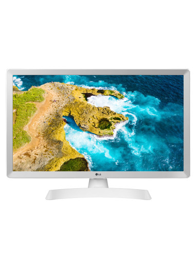 LG 24TQ510S Monitor TV 23.6" smart webOS 22 Wi-Fi NOVITÀ 2022 Bianco