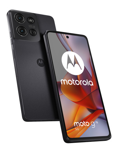 Motorola moto G75 5G 17,2 cm (6.78") Dual SIM ibrida Android 14 USB tipo-C 8 GB 256 GB 5000 mAh Grigio