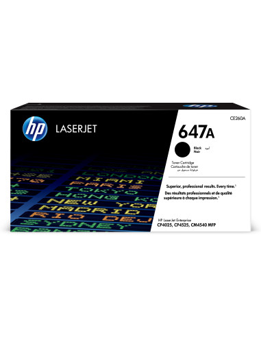 HP Cartuccia Toner originale nero LaserJet 647A