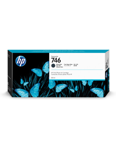 HP Cartuccia di inchiostro nero opaco DesignJet 746 da 300 ml